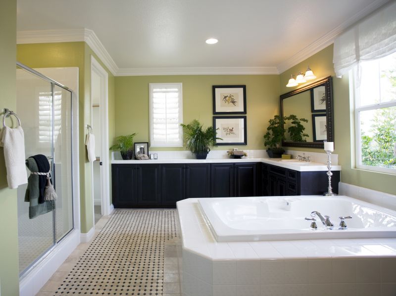 Stylish Bathtub Area